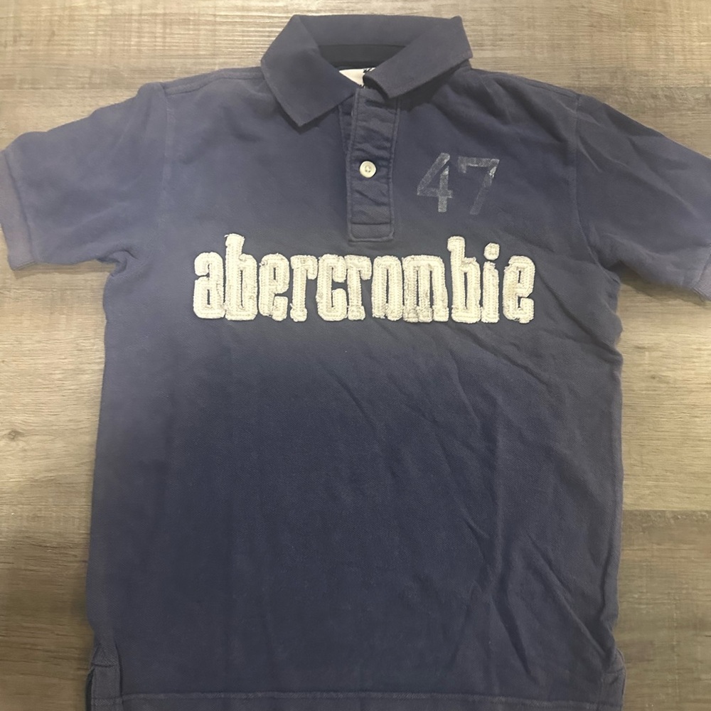 Abercrombie & Fitch Navy Polo Shirt